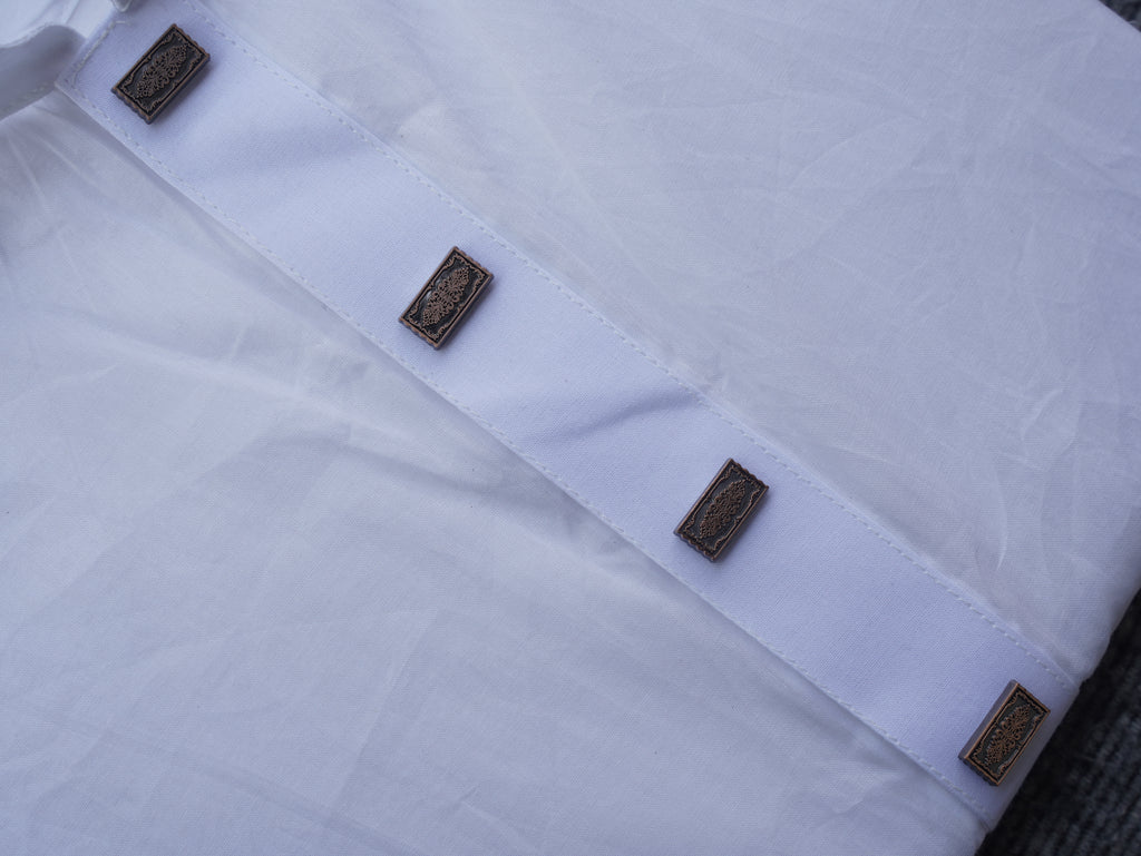 101-White Addi Cotton 100% Suti Panjabi