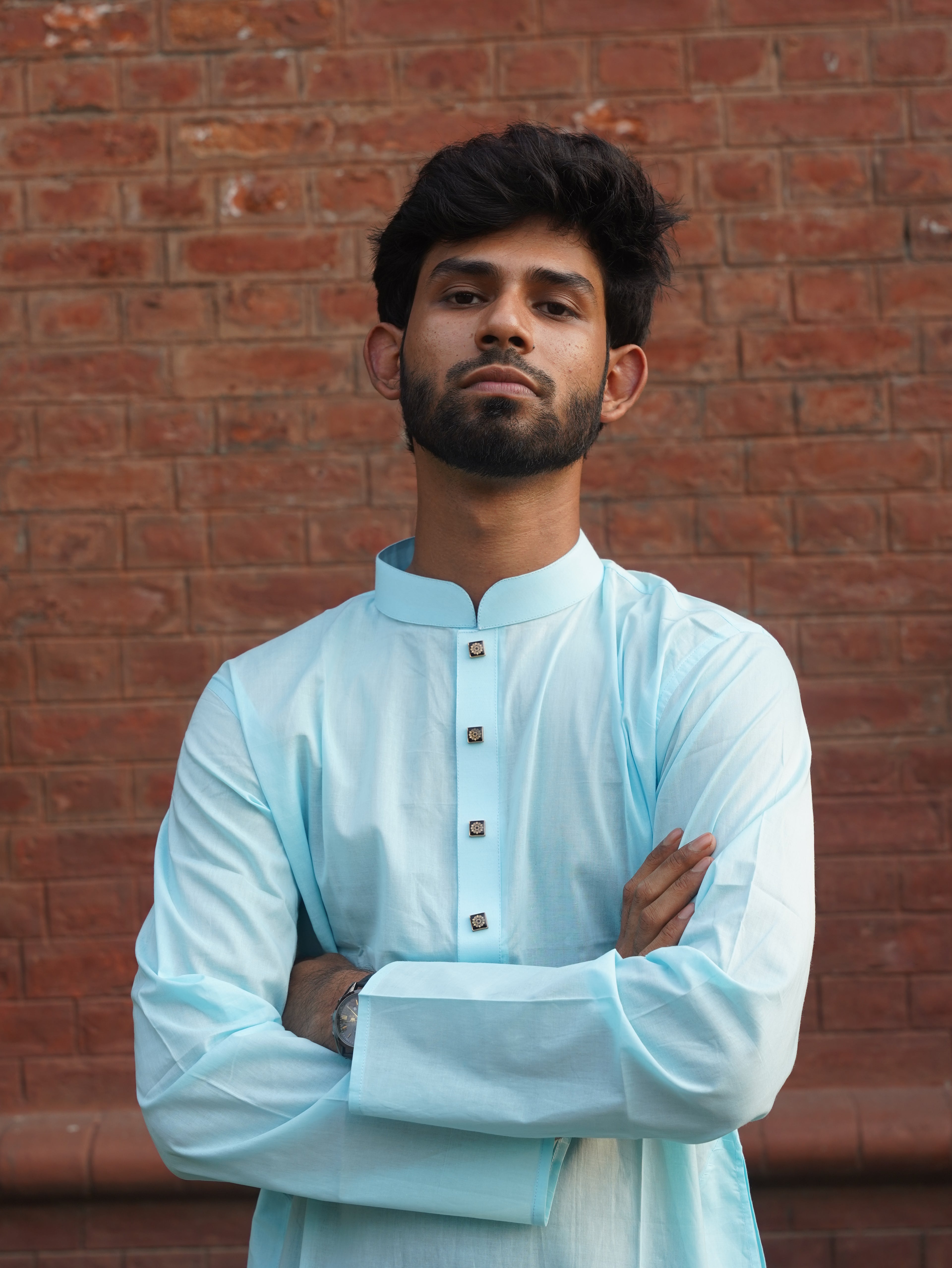104-Sky Addi Cotton 100% Suti Panjabi