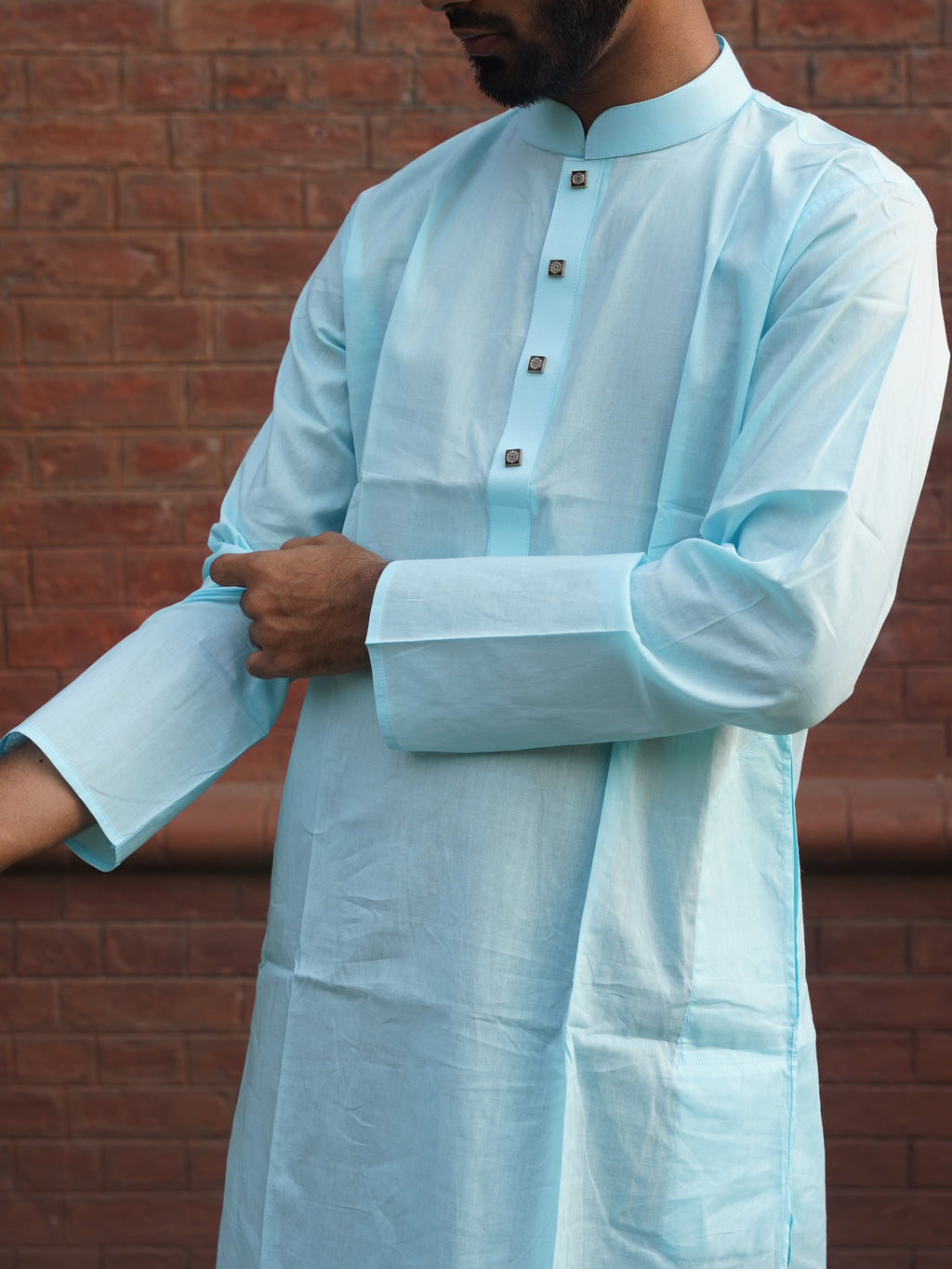 104-Sky Addi Cotton 100% Suti Panjabi