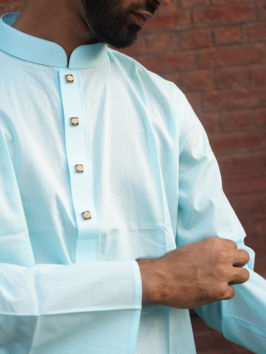 104-Sky Addi Cotton 100% Suti Panjabi