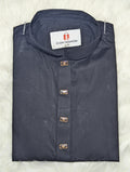 103-Black Addi Cotton 100% Suti Panjabi