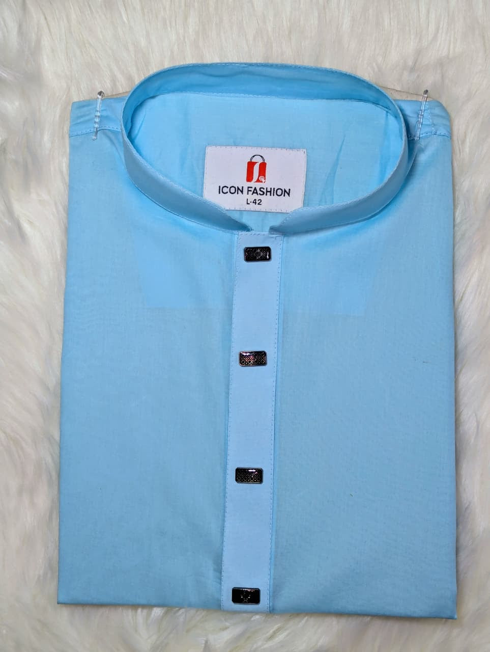 104-Sky Addi Cotton 100% Suti Panjabi